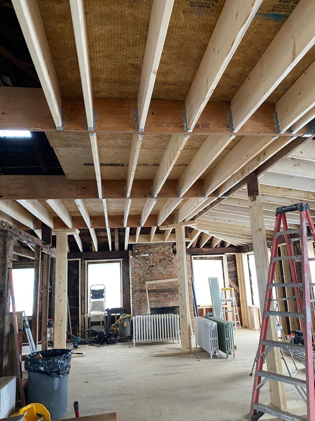 Open floor plan remodel by Tigre General Construction, Dutchess County NY